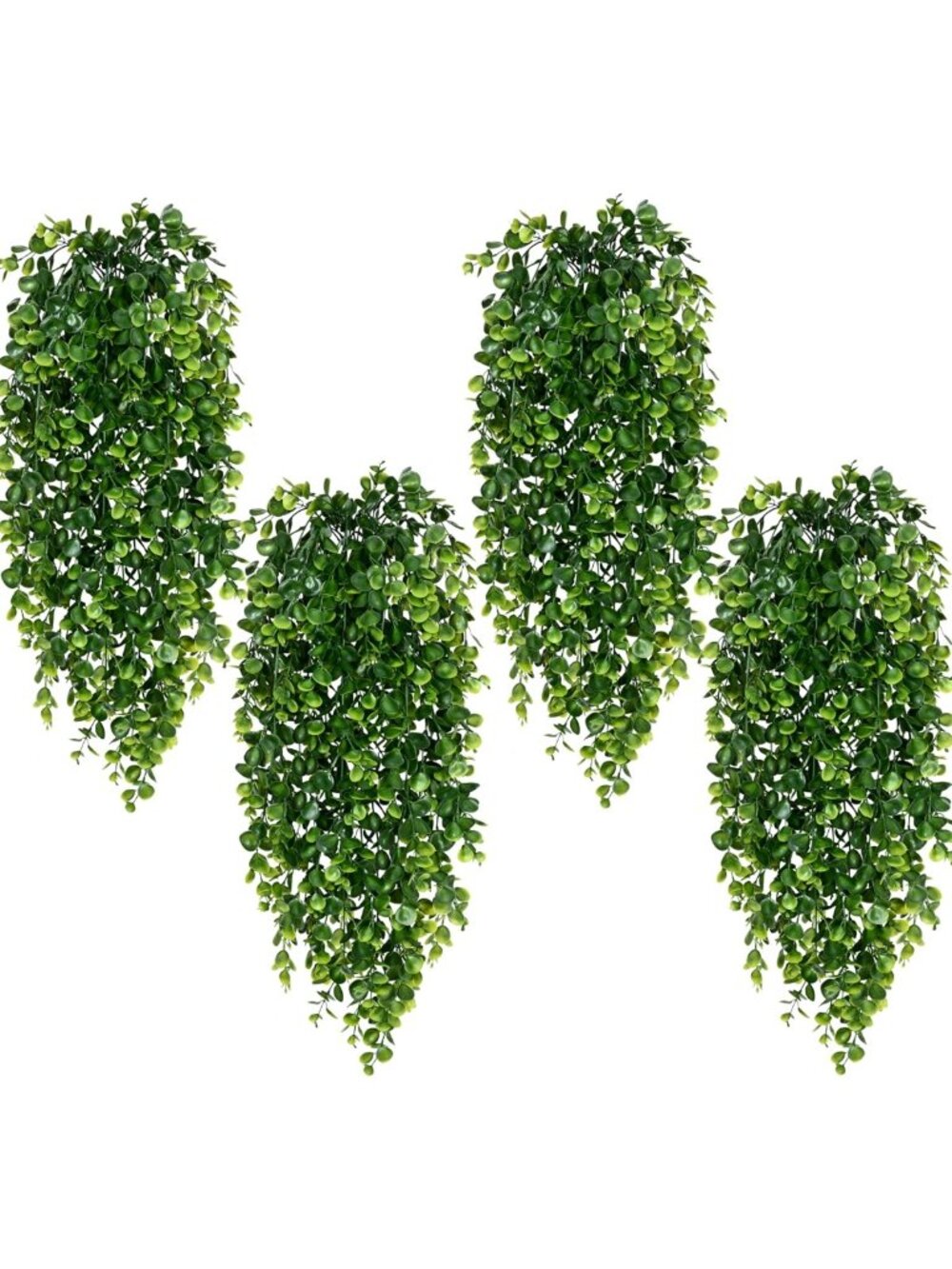 4Pcs 2.7FT Artificial Hanging Plants - Lifelike Greenery Vines for Home Decor
